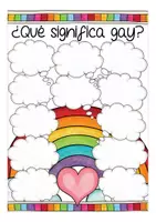 Vista previa - Hojas de trabajo - ¿Qué significa gay? hojas de trabajo Español Pride Month / diversity - página 3