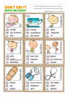 Vorschau - Spiele - Don't say it - health and diseases Englisch Spiel - Seite 3