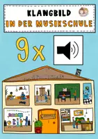 Vorschau - Stundenentwürfe - Musik Grundschule, Klangbild in der Musikschule, fertige Musikstunde - Deckblatt