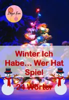 Vorschau - Spiele - Winter Weihnachten Ich Habe Wer Hat Spiel - Deckblatt
