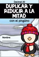 Vista previa - Hojas de trabajo - Duplicar y reducir a la mitad - 15 fichas - página 2