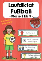 Vorschau - Arbeitsblätter - Laufdiktat/ Schleichdiktat Fußball Klasse 2-3 (WM 2026) - Deckblatt