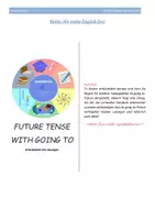 Vorschau - Arbeitsblätter - Going to-Future Regeln und Übungssätze - Deckblatt