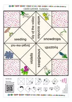 Aperçu - Jeux - spring flowers cootie catcher English Anglais - Page 2