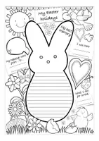 Aperçu - Feuilles d'exercices - my Easter holidays English sketchnotes worksheets - Page 1
