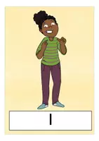 Aperçu - Cartes / Images - FREEBIE pronouns English flash cards (Anglais) - Page 1