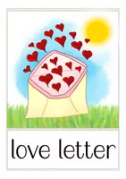 Aperçu - Cartes / Images - Valentine's Day English flash cards Anglais - Page 3