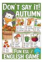 Aperçu - Jeux - Don´t say it! English autumn game Anglais - Page de couverture