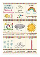 Aperçu - Apprentissages en autonomie - Ich habe ... Wer hat ...? Wetter und Jahreszeiten Deutsch / Allemand - Page 2