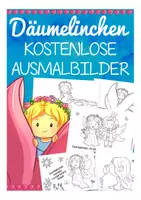 Aperçu - Matériel pour travaux manuels / dessin - Kostenlos - Malvorlagen Däumelinchen Märchen - Page de couverture