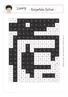Aperçu - Feuilles d'exercices - Körper / Körperteile Suchsel Arbeitsblatt kostenlos! - Page 2