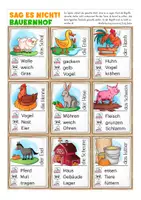 Aperçu - Jeux - Sag es nicht! BAUERNHOF Deutsch - Page 1