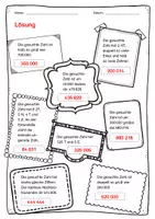 Vorschau - Arbeitsblätter - Zahlenrätsel lösen und schreiben (4. Klasse) - Seite 2