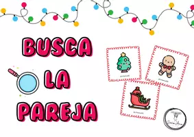 Vista previa - Juegos / Gamificación - Busca la pareja 👀🔍. Edición Navidad - página 1