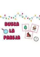 Vista previa - Juegos / Gamificación - Busca la pareja 👀🔍. Edición Navidad - Portada