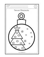 Vista previa - Manualidades / Dibujos para colorear - FICHAS PARA COLOREAR BOLITAS DE NAVIDAD - página 3