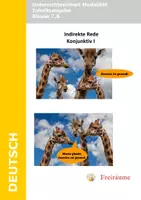 Vorschau - Stundenentwürfe - Indirekte Rede - Konjunktiv I - Deckblatt
