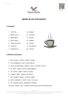 Aperçu - Feuilles d'exercices - Deutschfuchs A1 - 16 - Spielst du ein Instrument? - Page de couverture