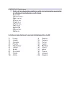 Vista previa - Hojas de trabajo - Repaso Lengua LH4/ 4º primaria: esquema resumen - página 1