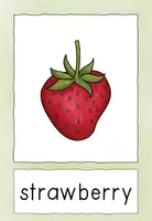 Vorschau - Poster - Picture and Word Cards: Fruits and Vegetables - Seite 2