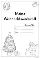 Vorschau - Mal- und Bastelvorlagen - Materialpaket: 4x Weihnachtswerkstatt (Klasse 1-4) - Seite 3
