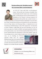 Vorschau - Arbeitsblätter - Machtergreifung + Ideologie des "Nationalsozialismus" Jg. 9+10 - Deckblatt