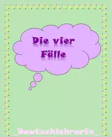 Vorschau - Arbeitsblätter - Die 4 Fälle - Deckblatt