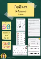 Vorschau - Arbeitsblätter - Grundlagen der Musiktheorie - die Notenwerte für GYM und GMS - Deckblatt