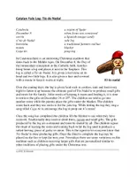 Vista previa - Tarjetas / Manipulativos - Catalan Yule Log- Tío de Nadal (En Inglés) - Portada