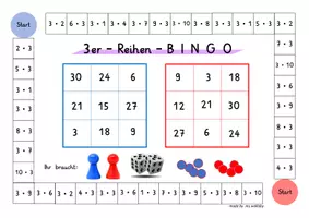 Vorschau - Spiele - Einmaleins BINGO Duell - Seite 2