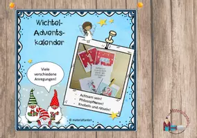 Vorschau - Anderer Materialtyp - Wichtelspaß Adventskalender - Deckblatt
