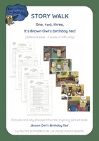 Vorschau - Arbeitsblätter - STORY WALK - One two three, it's Brown Owl's birthday tea! - Deckblatt