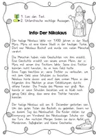 Vorschau - Arbeitsblätter - Leseverstehen üben: Der Nikolaus - Deckblatt
