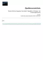 Vorschau - Klassenarbeiten - Tacitus: Kritik an Augustus' Herrschaft - Republik vs. Prinzipat - mit Erwartungshorizont - Seite 3