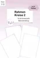 Vorschau - selbst erstellte Cliparts/Grafiken - Rahmen zur Materialerstellung (Kreise 2) Kommerzielle Nutzung - Deckblatt