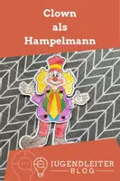 Vorschau - Mal- und Bastelvorlagen - Hampelmann "Clown" als Bastelbogen - Deckblatt