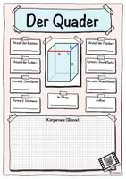 Vorschau - Unterrichtsreihen - Geometrische Körper - Steckbrief Quader - Mathe - Geometrie - Differenziert - Seite 1