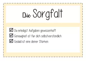 Vorschau - Unterrichtsreihen - Bewerbung: Eigenschaften und Voraussetzungen im Beruf (AB und Lernplakat) - Seite 2