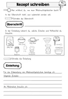 Vorschau - Arbeitsblätter - Vorgangsbeschreibung: Weihnachtsplätzchen backen - Seite 2