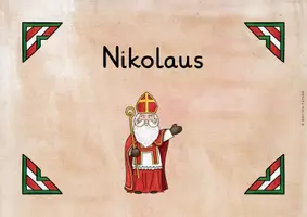 Vorschau - Präsentationen/Tafelbilder - Nikolaus - Tafelmaterial - Seite 1