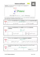 Vorschau - Unterrichtsreihen - SKRIPT: Potenzen und Wurzeln (mit Lösungen & PowerPoint) - Seite 2