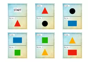 Vorschau - Spiele - Ich habe... wer hat...? - Geometrie (Formen) Klasse 1 - Seite 2