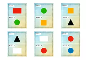 Vorschau - Spiele - Ich habe... wer hat...? - Geometrie (Formen) Klasse 1 - Seite 3