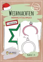 Vorschau - Mal- und Bastelvorlagen - Weihnachten - Weihnachtsschmuck - Deckblatt