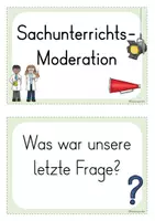 Vorschau - Experimente - Sachunterrichtsmoderation Einstiegsritual Moderationskarten - Seite 3