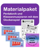Vorschau - Arbeitsblätter - Materialpaket Pentatonik und Klassenmusizieren "Ninjago" - Deckblatt