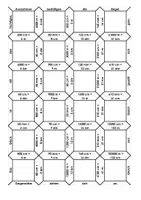 Vorschau - Spiele - Längenmaße ohne Komma - Puzzle, Domino, Karteikarten - Seite 2