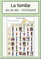 Vorschau - Spiele - La famille - Jeu de dés (Würfelspiel) - Deckblatt