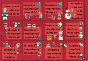 Vorschau - Anderer Materialtyp - Feriengruß Winterferien Ich-Form Einzahl - Seite 2