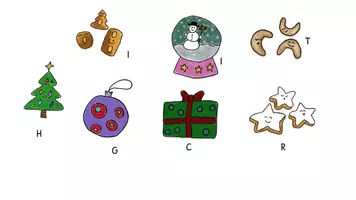 Vorschau - Stationenlernen - Differenzierte weihnachtliche Leseaufgaben mit Geschichte - Seite 3